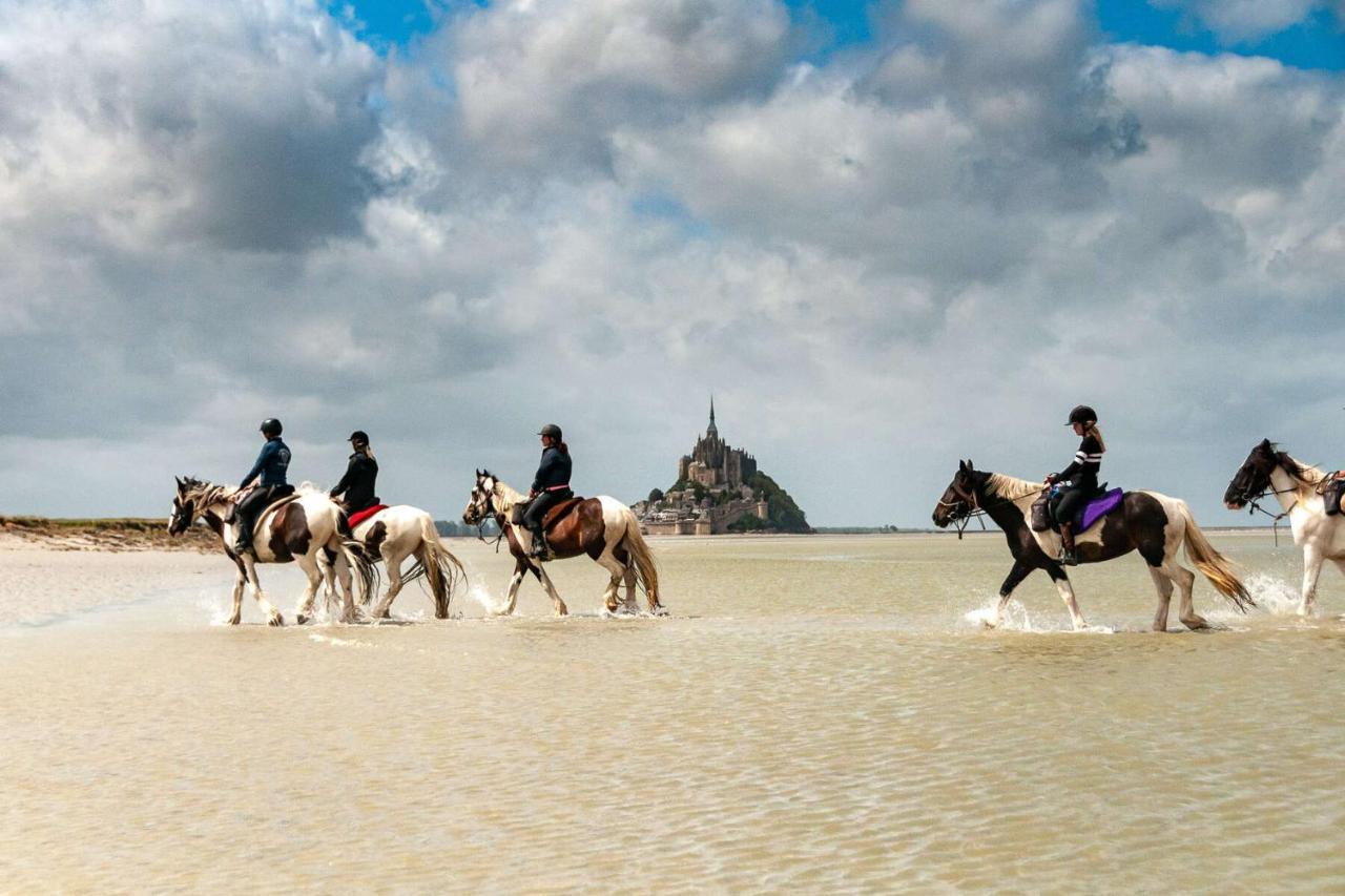 Gîte Lucian Mont-saint-michel Moidrey Exterior foto